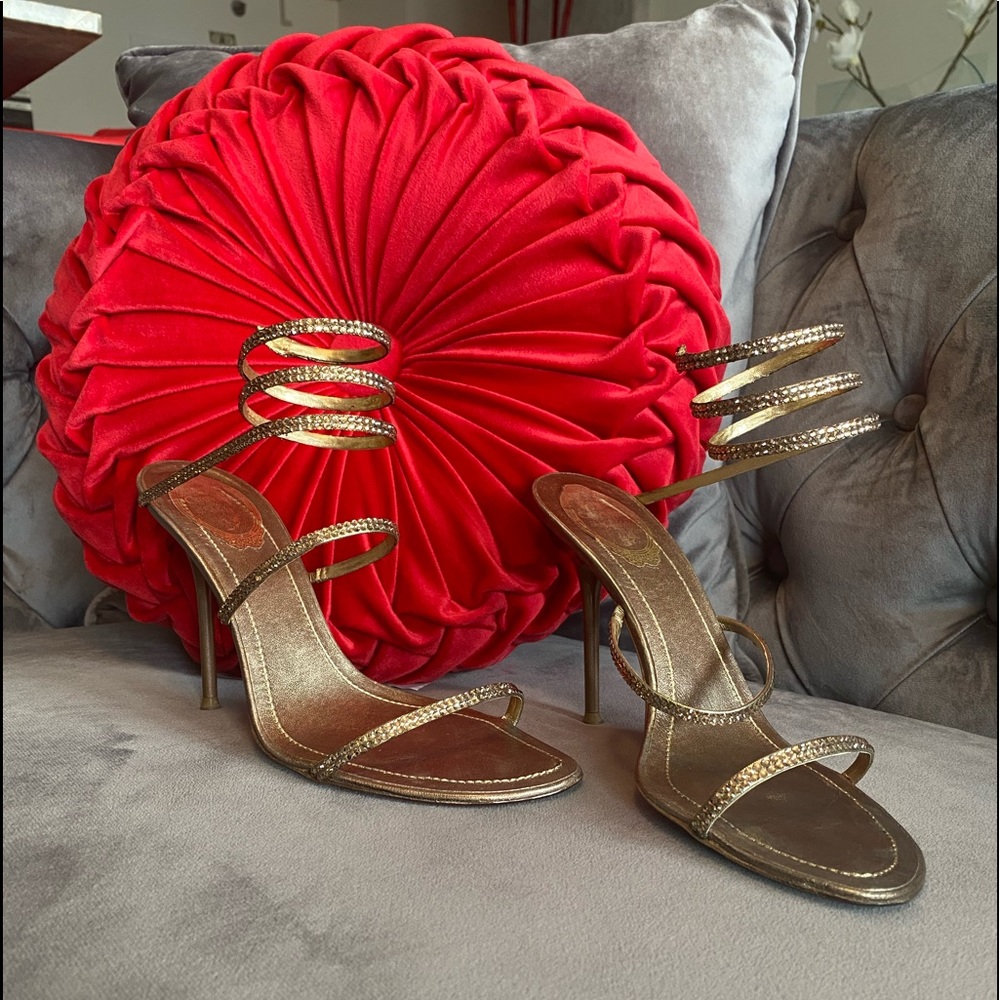 Rene Caovilla stunning sparklers size 9.5